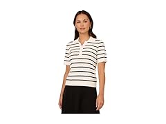 Adrianna Polo Sweater (L) Ivory