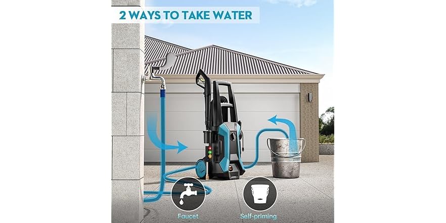 GREENER Electric Pressure Washer, 4500 PSI