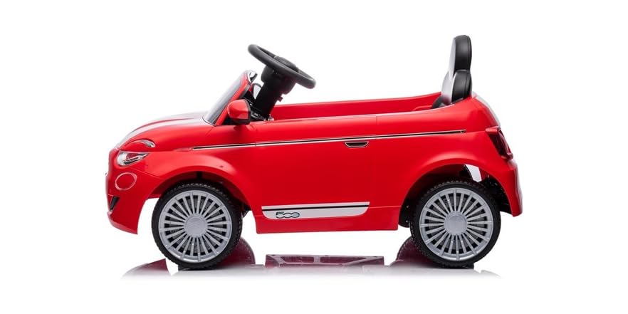 BEST RIDE ON CARS Fiat 500 12v DuoDrive