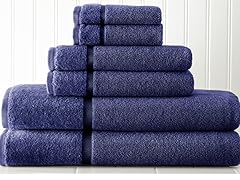 6-Piece 650 GSM Luxury Towel Set With Sheared Border
