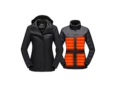 Venustas Women 3-in-1 Heated Down Jacket