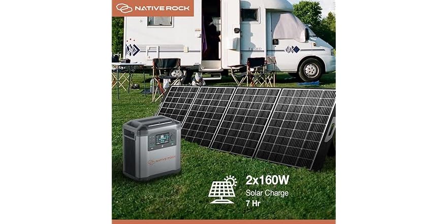Snapper Rocks Power Station Native Rock NRP25 2200W Portable Power Station