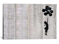 Flying Balloons Girl