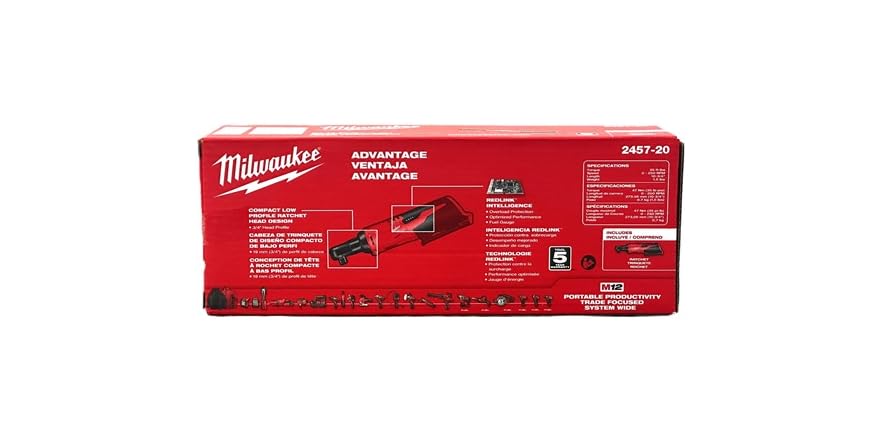 $71.99 | Milwaukee 2457-20 M12 Ratchet w/Variable Speed at Woot!