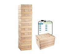 Giantville GV-25802 Giant Tumbling Timber Toy - 60 Jumbo