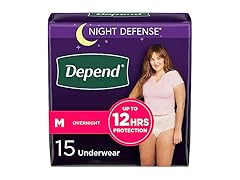 Depend Night Defense Women's M 15ct