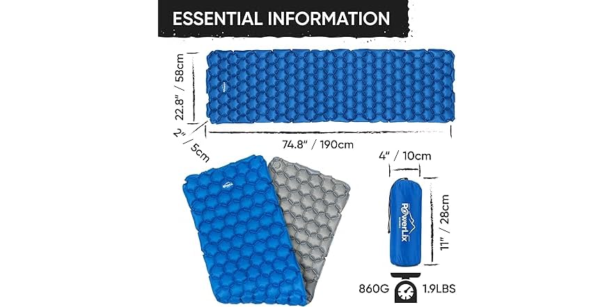 Ultralight Inflatable Sleeping Pad