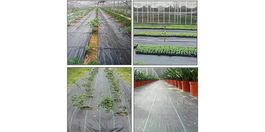 6x100FT Weed Barrier Landscape Fabric