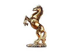 KITCISSL Gold Horse Statue