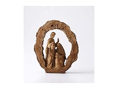 Melrose Wood-Look Resin Holy Family