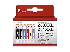 ONLYU Cartridges 6 Pack 281 Canon