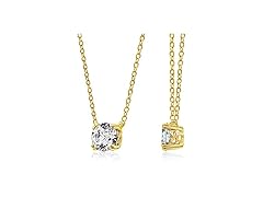 Amazon Essentials Yellow 23K Gold Plated Necklace
