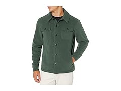 Amazon Essentials Mens Polar Fleece Shirt Jacket