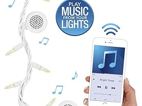 Bright Tunes String Lights with Bluetooth Speakers - 2 pack