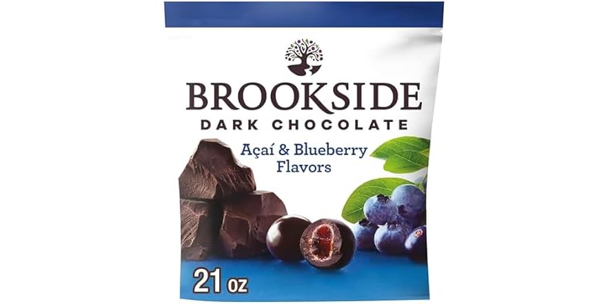$3.69 | 21-Oz Brookside Dark Chocolate (Acai and Blueberry) at Woot!