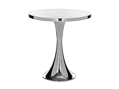 Galium Aluminum Side Table