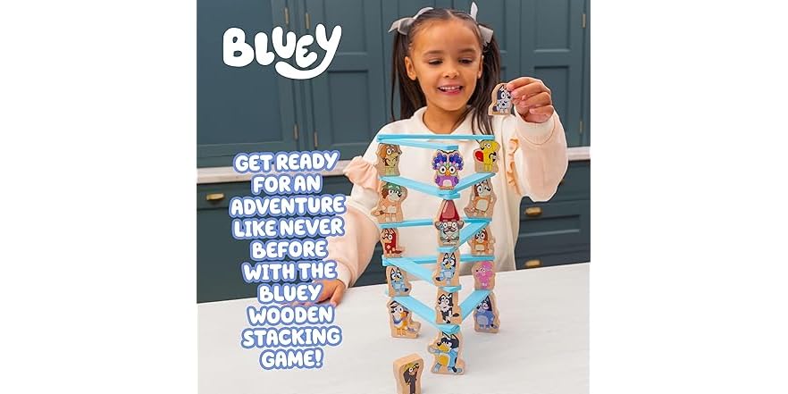 Bluey Stacking Game