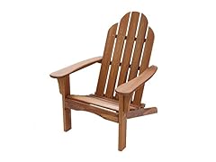 Natural Wood Adirondack Chair