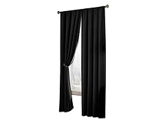 84" Faux Suede Blackout Panel