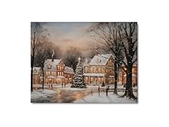 Unkaitoude Christmas Canvas Wall Art