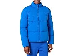 Amazon Essentials Mens Mock Neck Puffer Coat