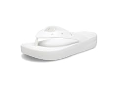 Crocs Classic Platform Women's Flip White