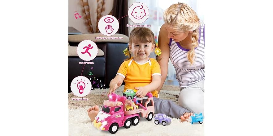 5 in 1 Carrier Truck Toys