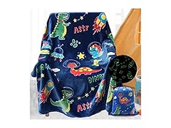 SALIMAH Glow in The Dark Dinosaur Blanket Gifts