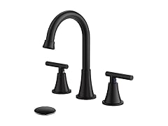 8 Inch 2 Handle Faucet With Pop Up Drain