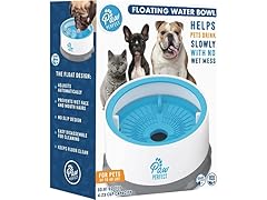 1, 2 or 3-Pk Pet Floating Water Bowl