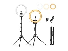 ALTSON 14in Selfie Ring Light w/ Tripod
