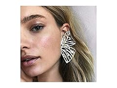 RELOVET Butterfly Earrings Studs Charm