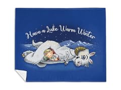 Have a Luke Warm Winter Mink Fleece Blanket
