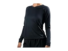Kanu Surf Women's Black Swim Tee (M)