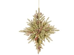 32" Snowy Fir Bethlehem Star 50 LED