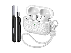 R-fun AirPods Pro 3 Case Woven Leather