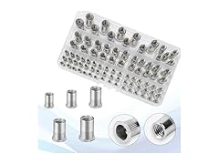 Metric Rivet Nut Assortment Kit 150pc