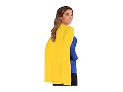 AMSCAN Yellow Cape Costume - One Size