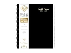 Artfan 2026-2028 Monthly Planner - 2 Year Calendar