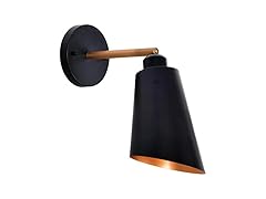 Kenroy Home 12'' Wall Sconce, Matte Black/Antique Bronze