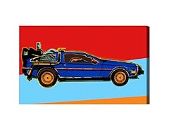 Warhol Delorean (Mulitple Sizes)