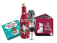 Dog Lover's Wine Accessories Bundle