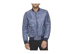 Levi's Men Ma-1 Flight Lightweight Zip-up Jacket