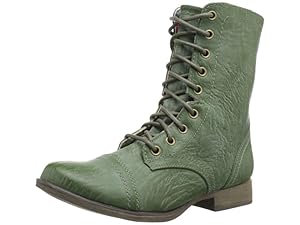 skechers boots green