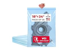 VCI Reclosable Poly Bags 18" x 24", Pack of 25