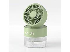 Mist Cooling Fan Compact Desktop Fan