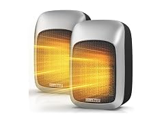 Givebest Adjustable Plug In Heater 2 Pack