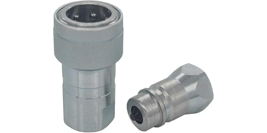 Asinfter S4-04 1/2 NPT Raccord Hydraulique Agricole ISO5675 Pour Tracteur - Coupleur Mâle