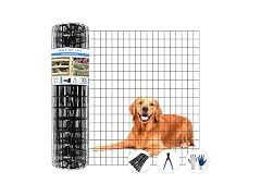 Welded Wire Fence, 50ft(L) x 48inch(H)