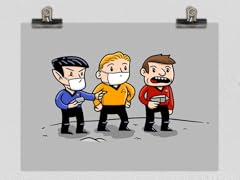 "Don't Be a Redshirt" Poster